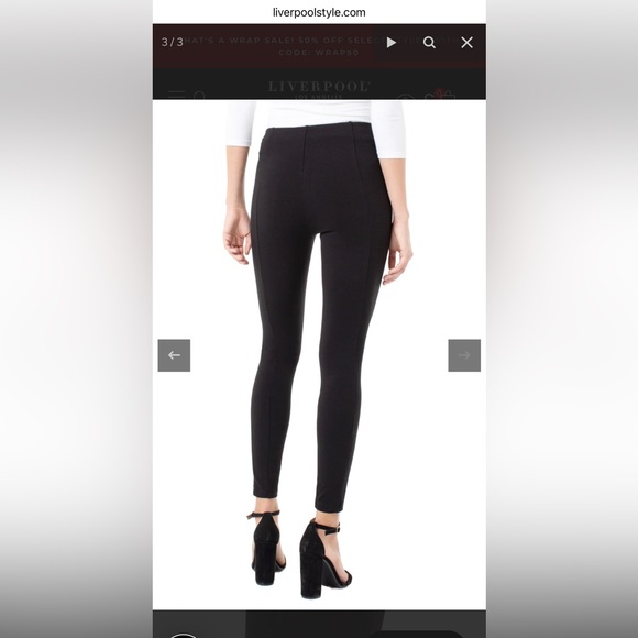 Liverpool Los Angeles Trouser Leggings - Picture 2 of 5